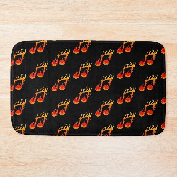 Item preview, Fire music note drawing designed and sold by Jnebeker92.