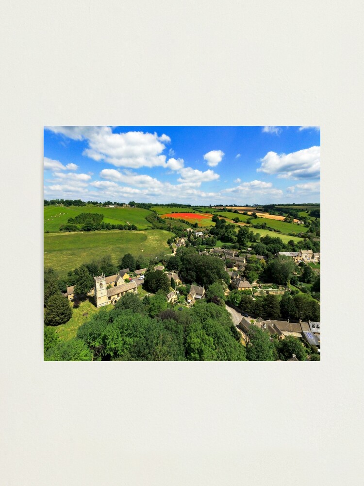 Alternate view of Naunton Landscape Photographic Print