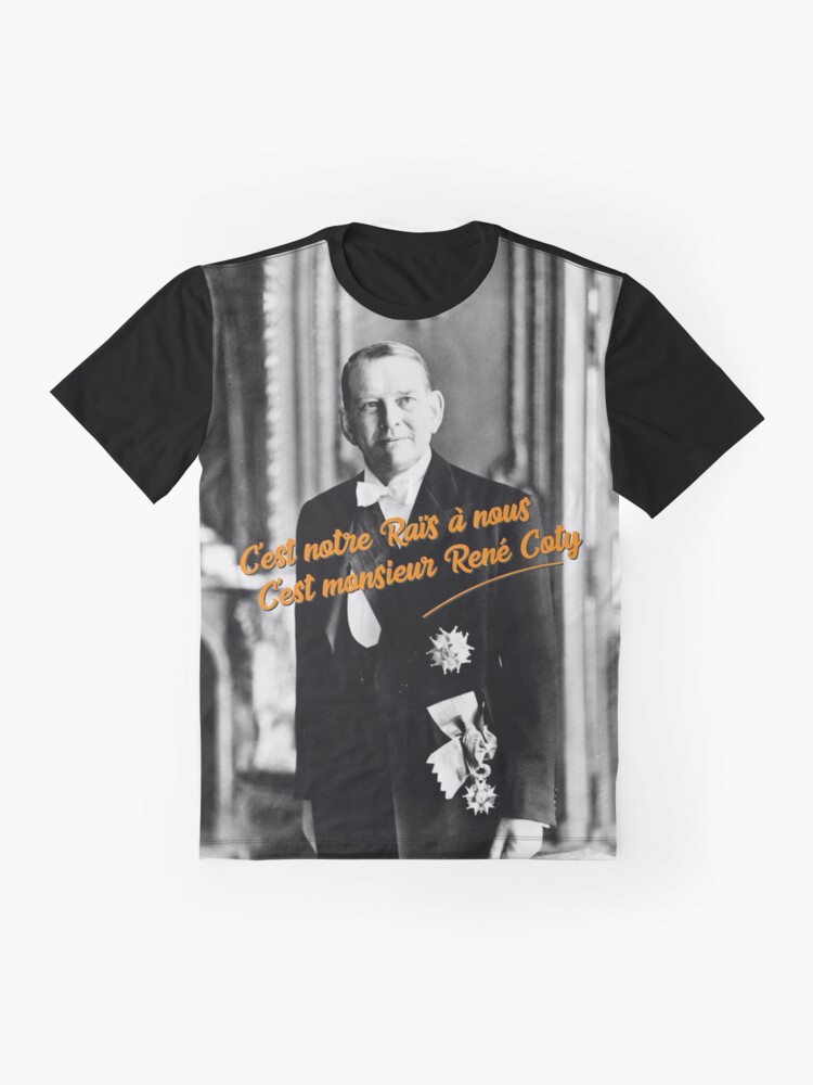 T-shirt graphique ''René Coty - OSS 117' : autre vue