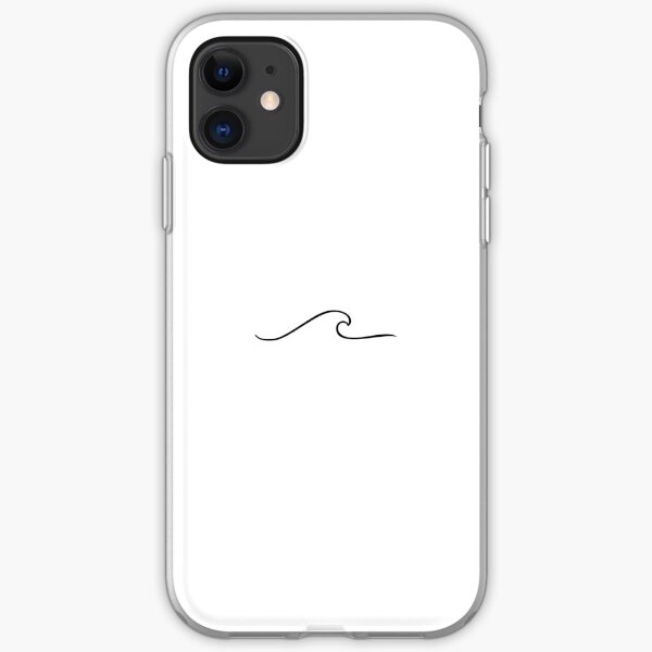 VSCO-Girl Wave Design. iPhone Soft Case