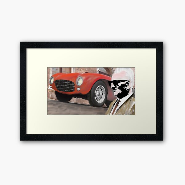 Il Commendatore Framed Art Print