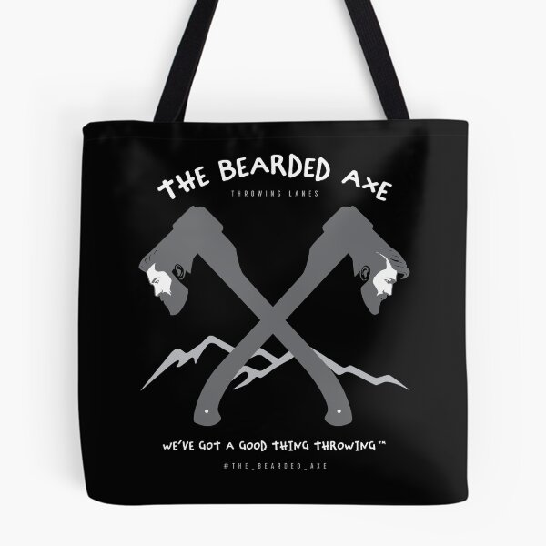Item preview, Dueling Beards - For Dark Colors designed and sold by thebeardedaxe.