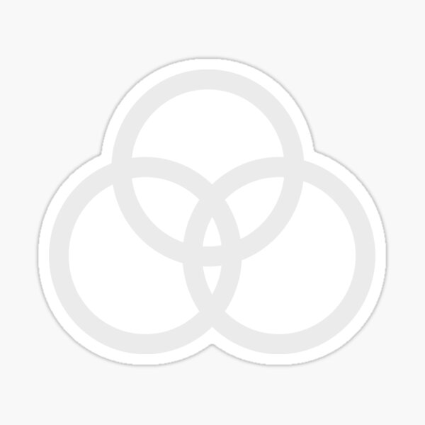 Bonham 3 Circles Symbol Zoso Sticker