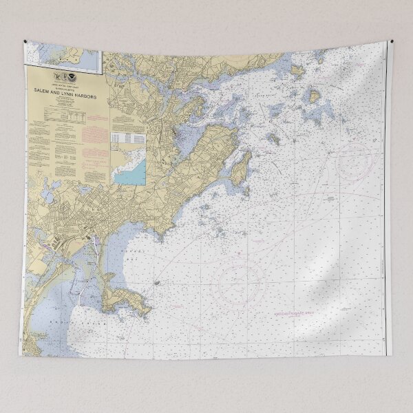 Item preview, Salem and Lynn Harbor  designed and sold by cocreations.