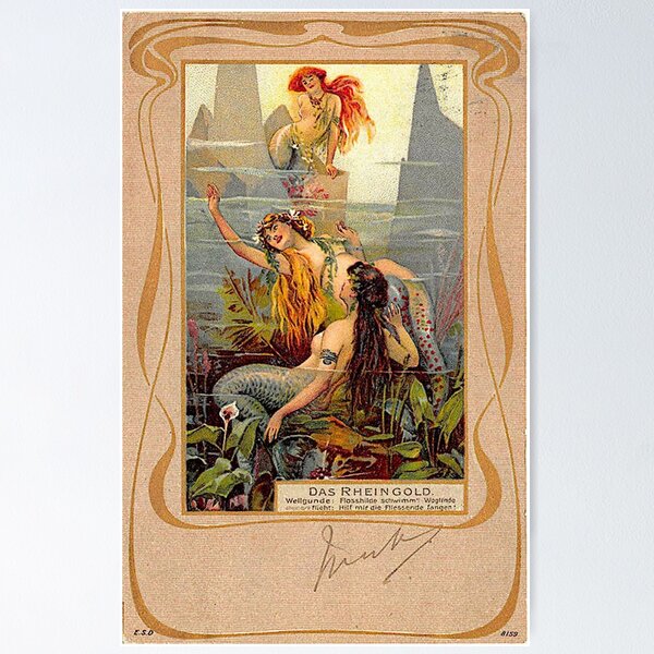 Item preview, Das Rheingold Mermaid designed and sold by Niina  Niskanen.