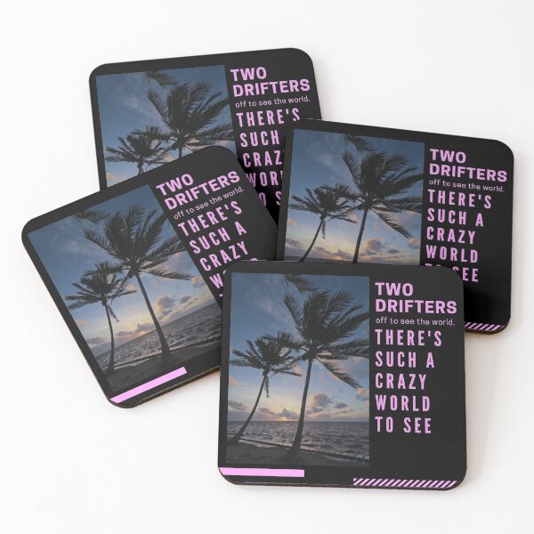 Item preview, Palm Tree Sunrise Quotation (Henry Mancini) designed and sold by Rachel Jeffrey.