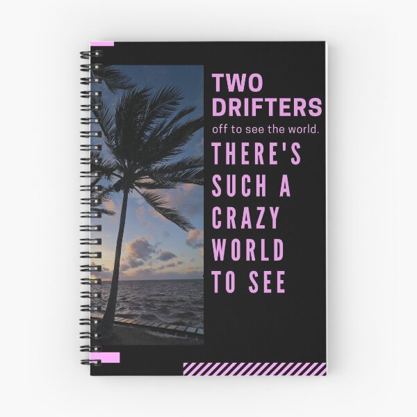 Item preview, Palm Tree Sunrise Quotation (Henry Mancini) designed and sold by Rachel Jeffrey.