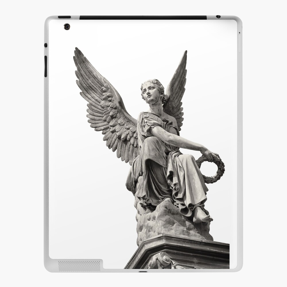 Classical Art Angel Statue 3D Phone Case For iPhone 15 14 13 12 11