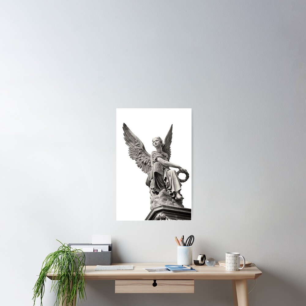 "Nijmegen, Holland Angel Statue" Poster for Sale by observation Redbubble