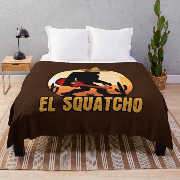 Item preview, El Squatcho Mexican Sasquatch Bigfoot designed and sold by Maria Garcia.