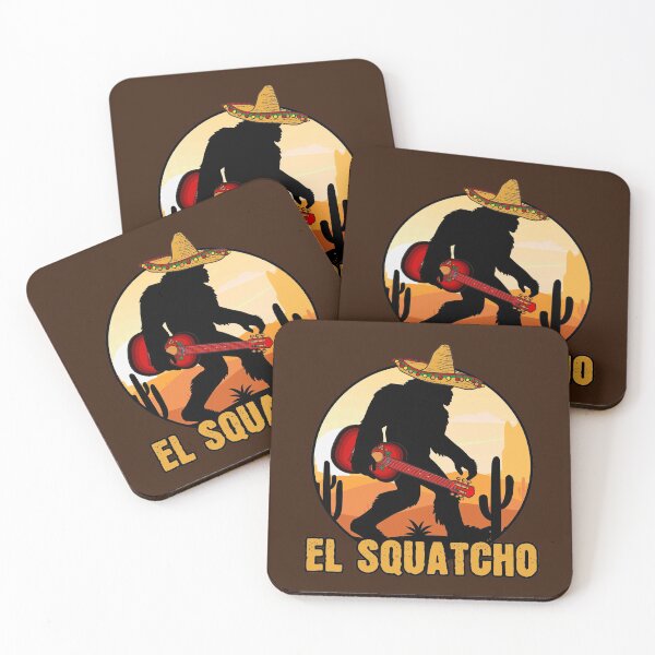 Item preview, El Squatcho Mexican Sasquatch Bigfoot designed and sold by Maria Garcia.