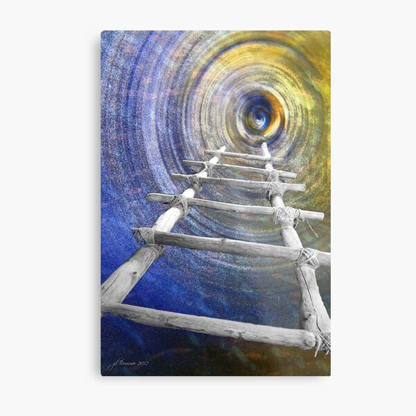 Follow in the Footsteps Metal Print