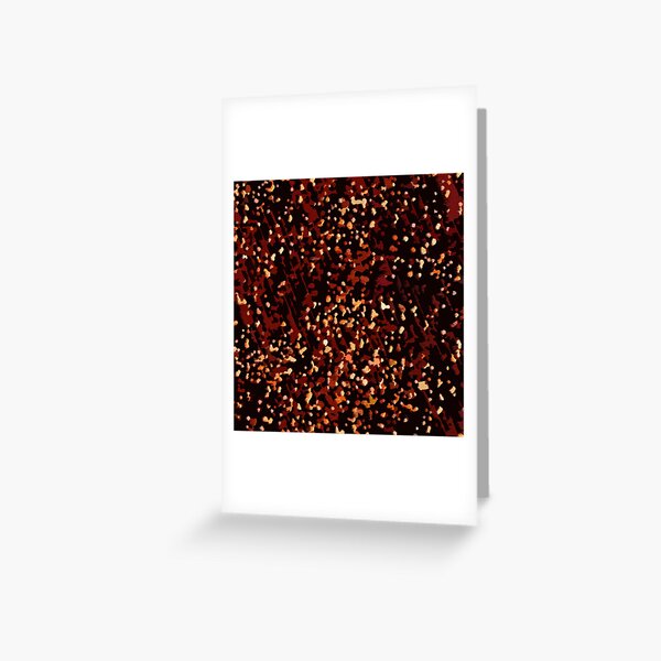 Abstract Motion Pattern Greeting Card