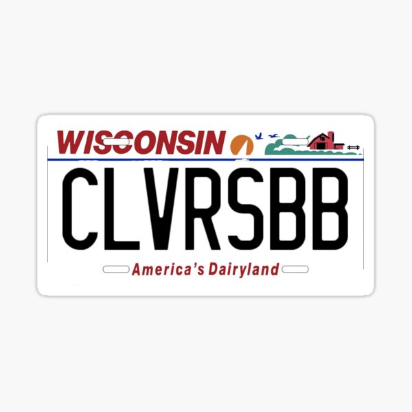 Culver's Baby License Plate Sticker