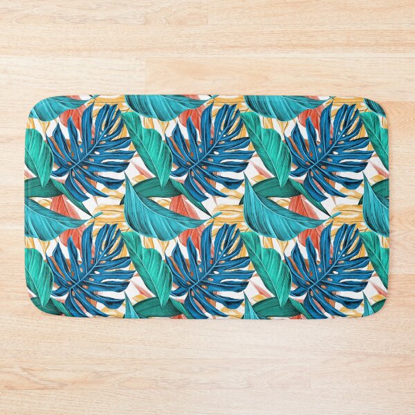 Item preview, Colorful Tropical Jungle Leaves designed and sold by Gravityx9.