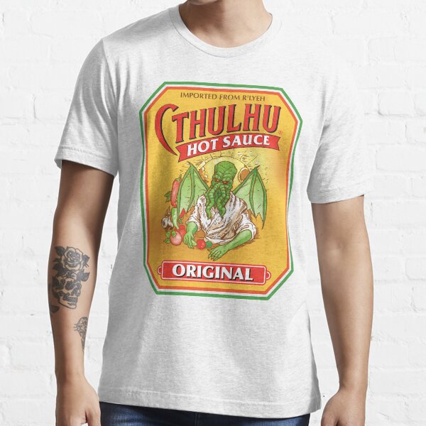 "Cthulhu Hot Sauce" Tshirt for Sale by drawntobewild Redbubble