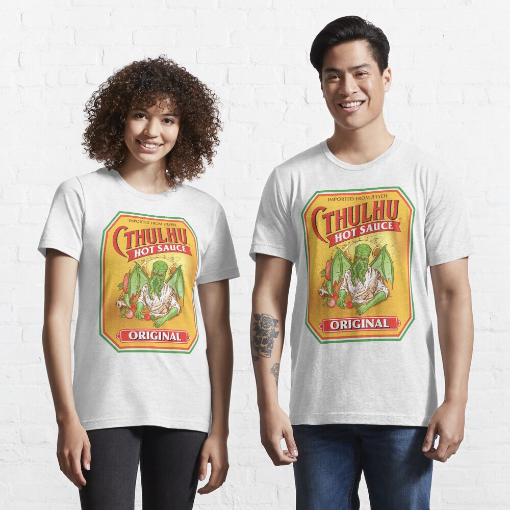 "Cthulhu Hot Sauce" Tshirt for Sale by drawntobewild Redbubble