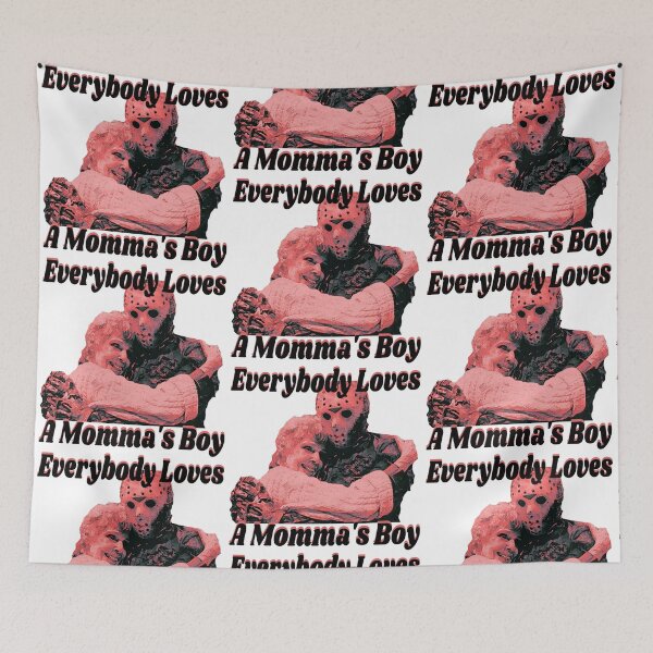 Item preview, Everybody loves a momma's boy designed and sold by TheBoyTeacher.