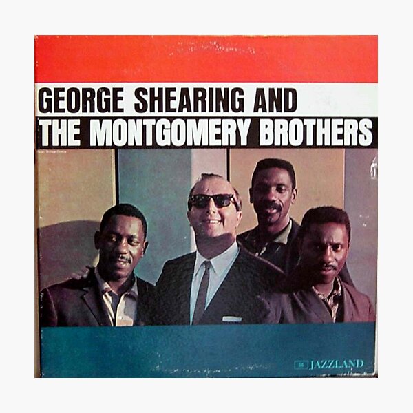George Shearing And The Montgomery Brothers, Wes Montgomery, 1961 lp Photographic Print