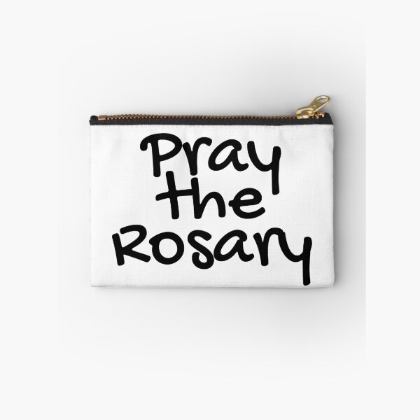 Item preview, Pray the rosary, design, rosary, Catholic gift, Catholic, christian gift, christian quote designed and sold by Lupappdesigns.