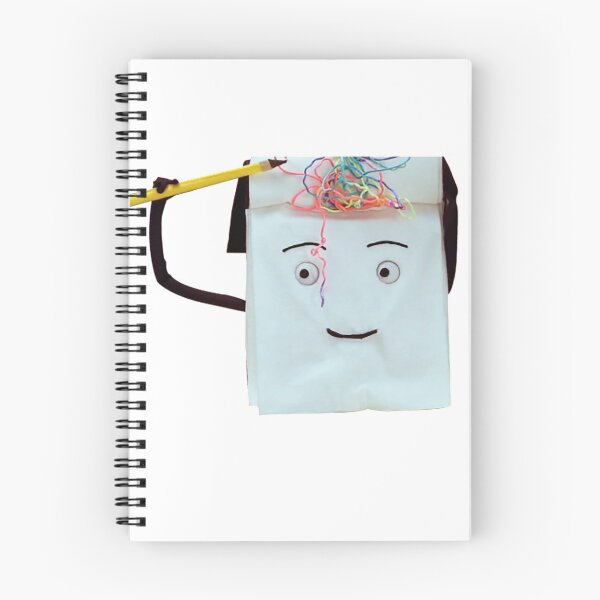 Item preview, Don't Hug Me I'm Scared Notebook designed and sold by observation.