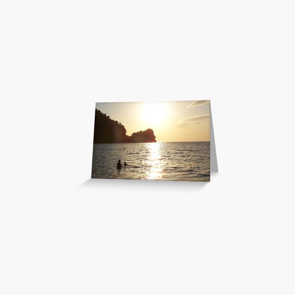 A Dip in Heaven Greeting Card