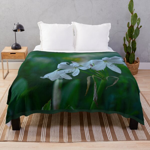 Item preview, White Lilies in a Peaceful Garden designed and sold by imaginethis.