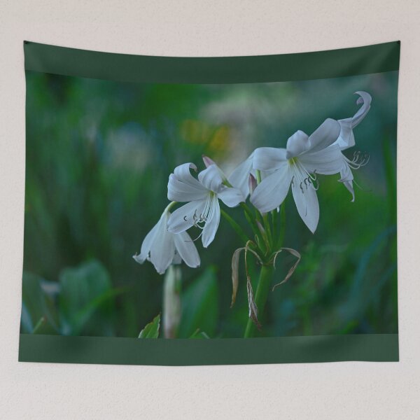 Item preview, White Lilies in a Peaceful Garden designed and sold by imaginethis.