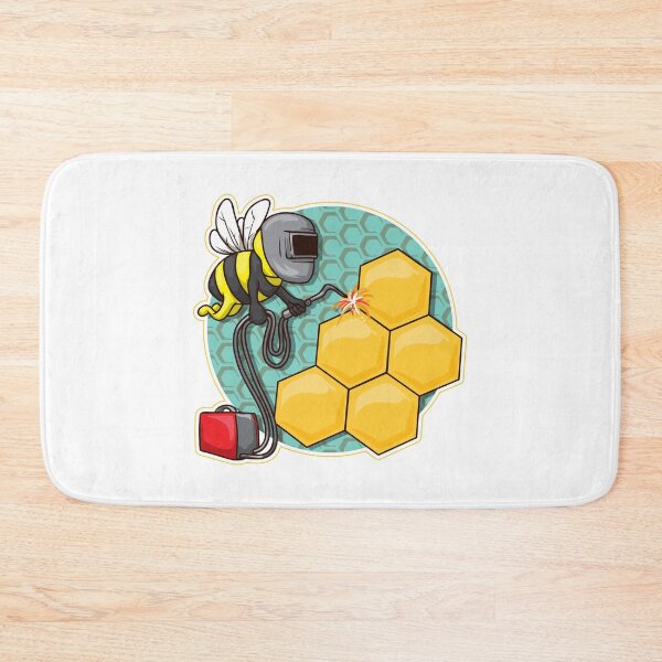 Item preview, Cute Bee Welding Her Honeycomb designed and sold by PragmaticFalcon.