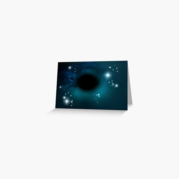 Black Hole Greeting Card