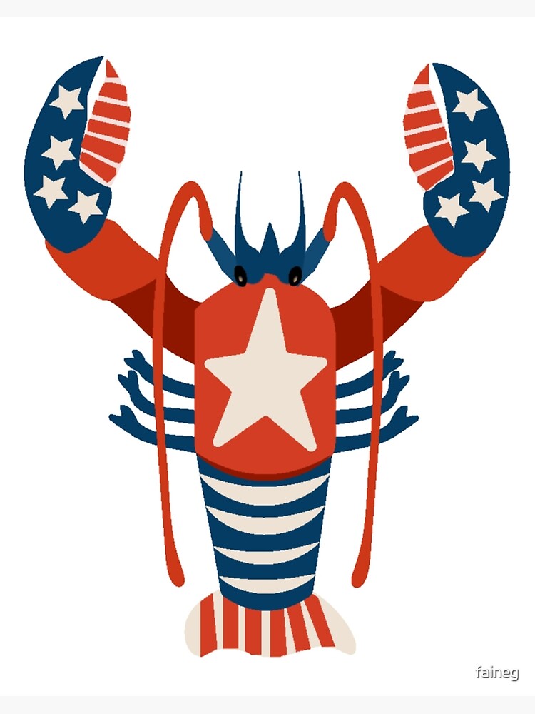 Patriot Lobster Hoodie