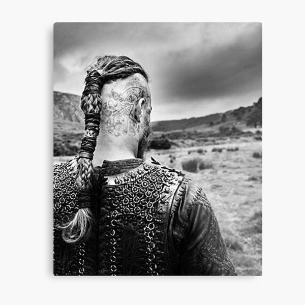 Ragnar Lothbrok Impression métallique