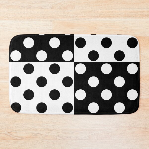 Item preview, simple  black and white pattern  polka dot  designed and sold by fuzzyfox.