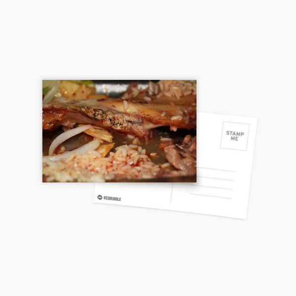 Lunch Postcard