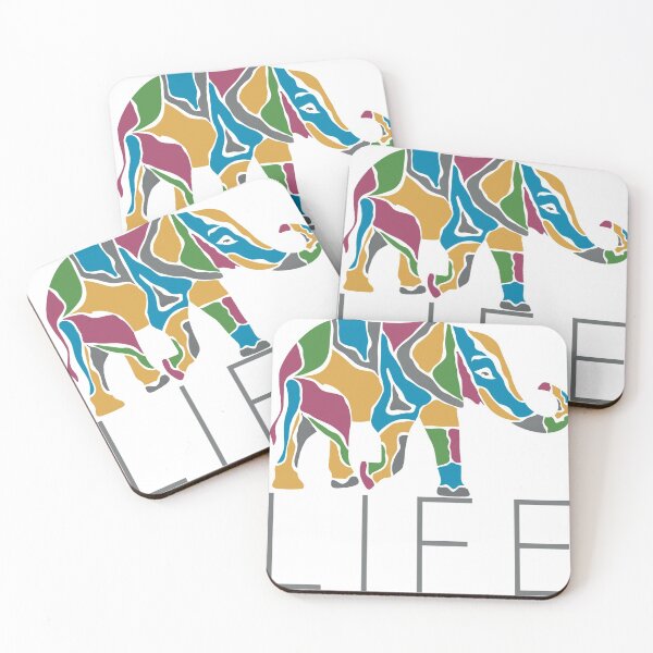 Item preview, Colorful Elephant (LIFEE_007) designed and sold by rodildesigns.