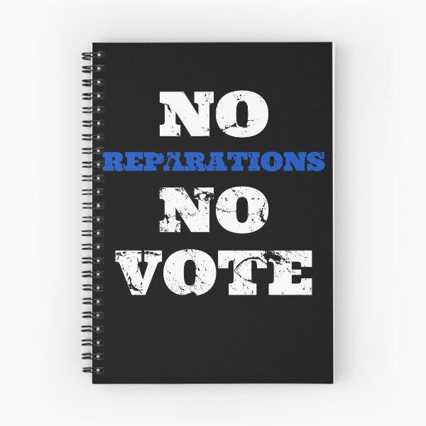 Item preview, No Reparations No Vote American Descendants Of Slaves 2020 Election  designed and sold by Acekingapparel.