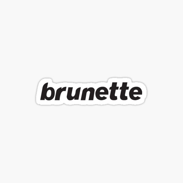 Brunette - Frank Ocean Sticker