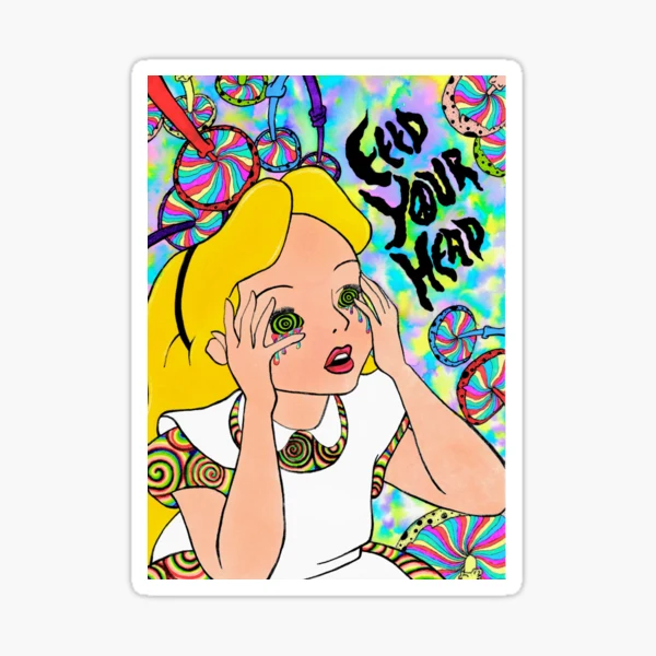 Alice in Wonderland Sticker - Pipsy