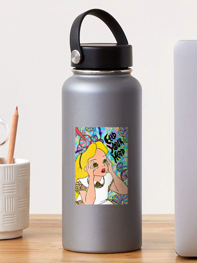 Alice In Wonderland Flask Tumbler – Jennifer's Designs