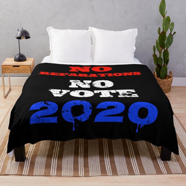 Item preview, No Reparations No Vote American Descendants Of Slaves 2020 Election  designed and sold by Acekingapparel.