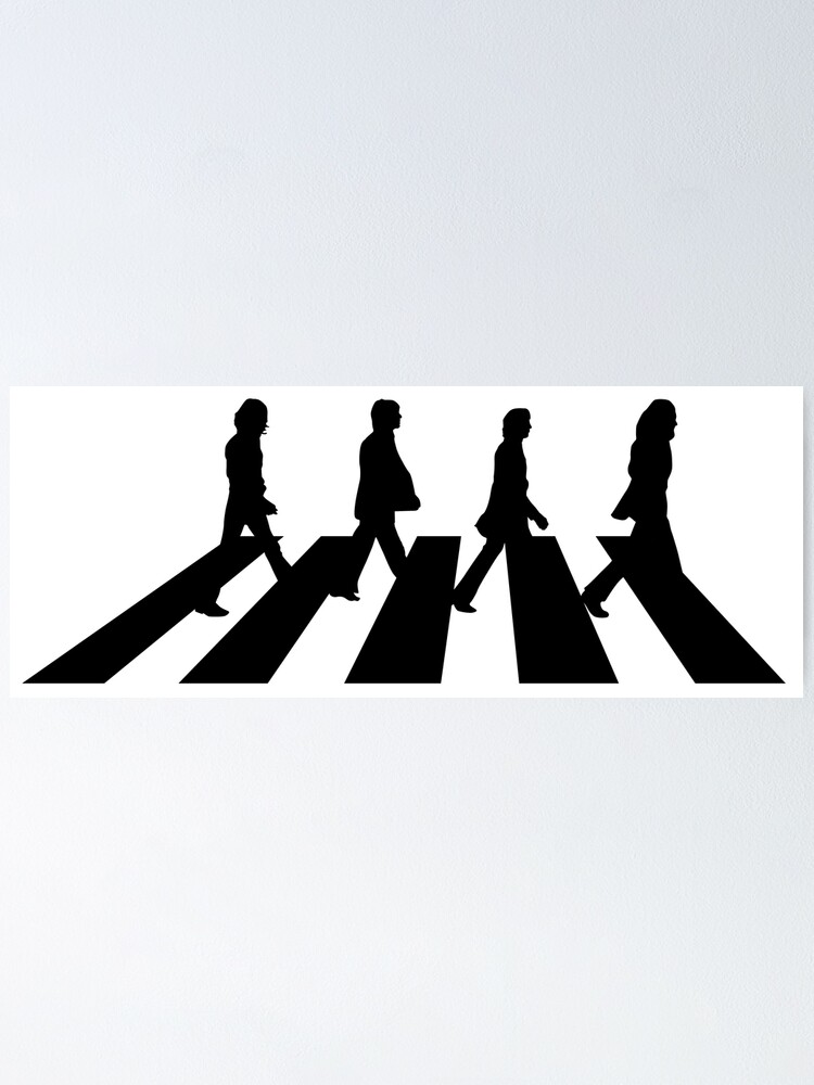 Minimalistische Abbey Road Poster Von Cjep Photos Redbubble