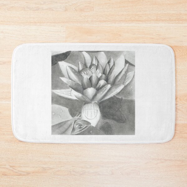 Aperçu de l'œuvre Nénuphar en graphite créée et vendue par bonelessbooks.