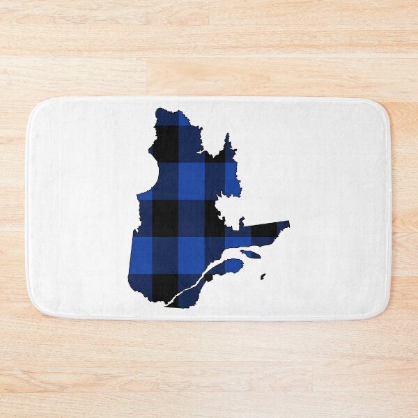 Item preview, Quebec in Blue Plaid designed and sold by Sun Dog Montana.