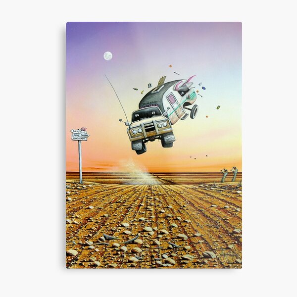Are We There Yet! Metal Print