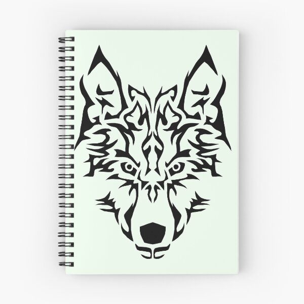 Item preview, TRIBAL WOLF HEAD ON HONEYDEW designed and sold by PetsandBeyond.