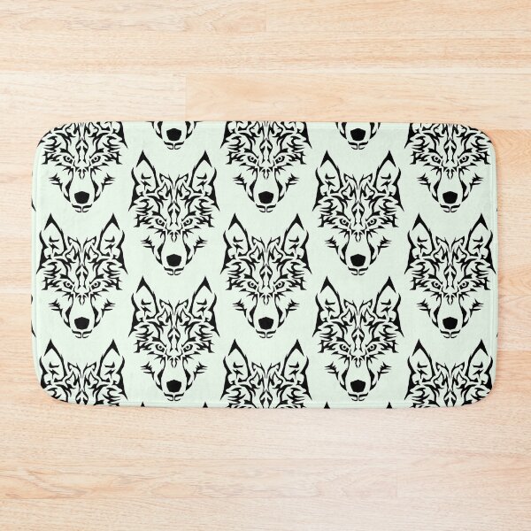 Item preview, TRIBAL WOLF HEAD ON HONEYDEW designed and sold by PetsandBeyond.