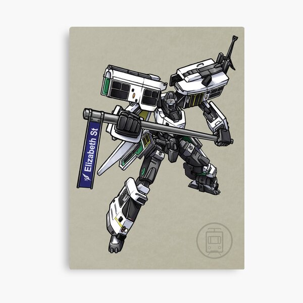 Tramsformer - Elizabeth St Canvas Print