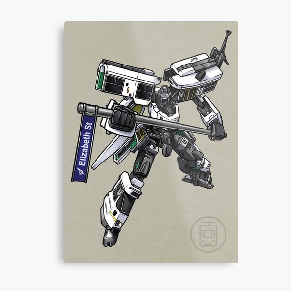 Tramsformer - Elizabeth St Metal Print