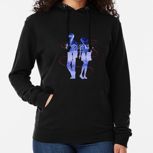 Kimi no Na wa Your Name Anime Mitsuha & Taki Comet Lightweight Hoodie