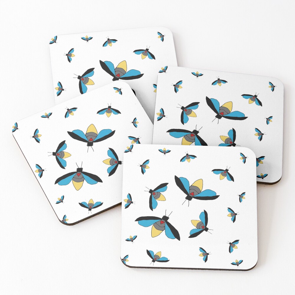 Item preview, Coasters (Set of 4) designed and sold by RisaBee.